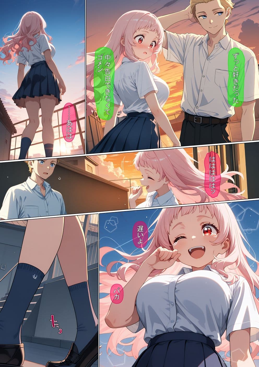 【漫画】横取レ〇プ04 サンプル5