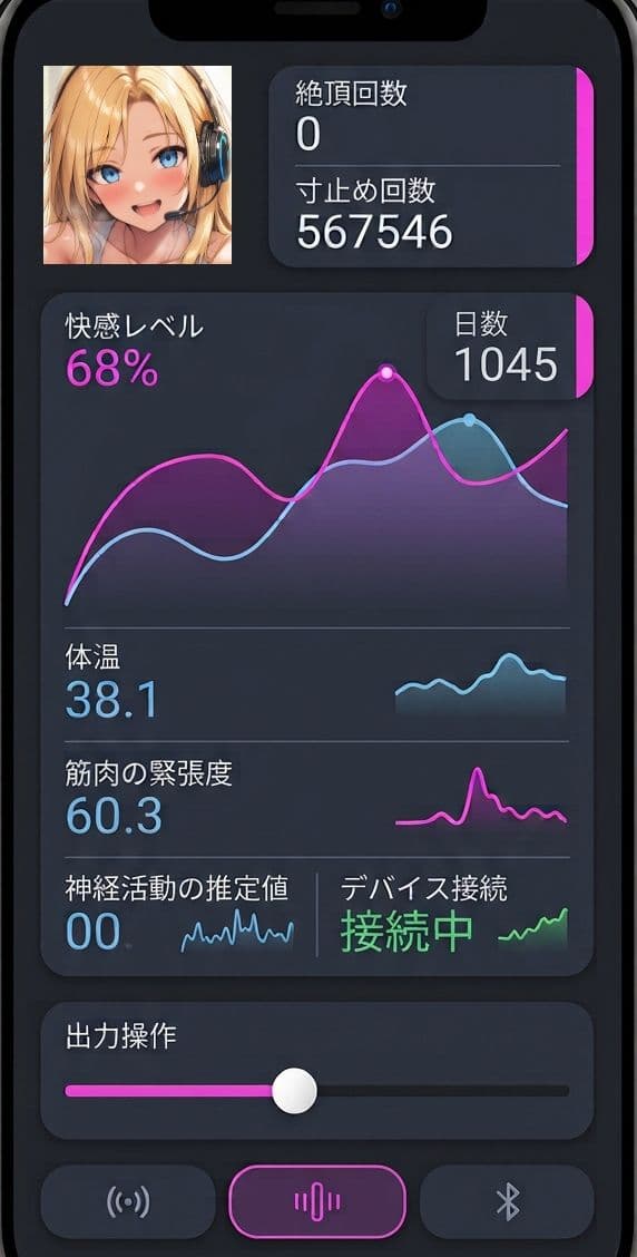 『ライブチャットで知り合った地球の裏側の女の子を電子ロック貞操帯で遠隔寸止め調教、精神をぶっ壊す』 サンプル2