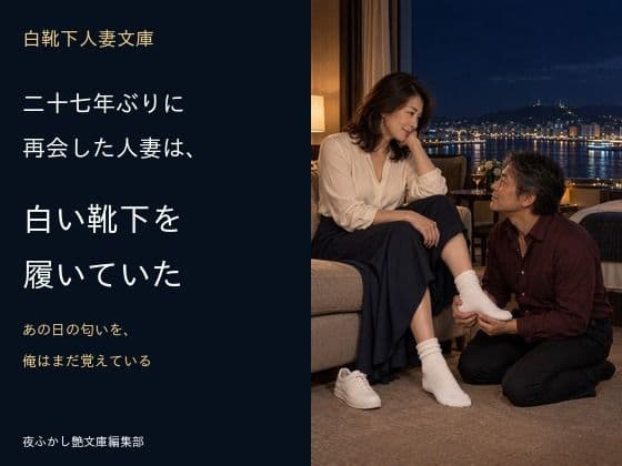 二十七年ぶりに再会した人妻は、白い靴下を履いていた