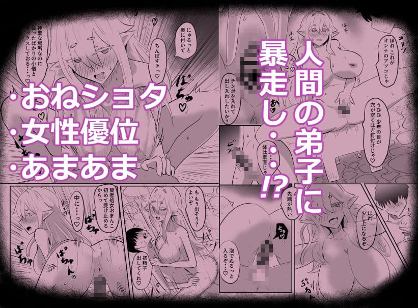 エルフの賢者と人間の弟子 サンプル2