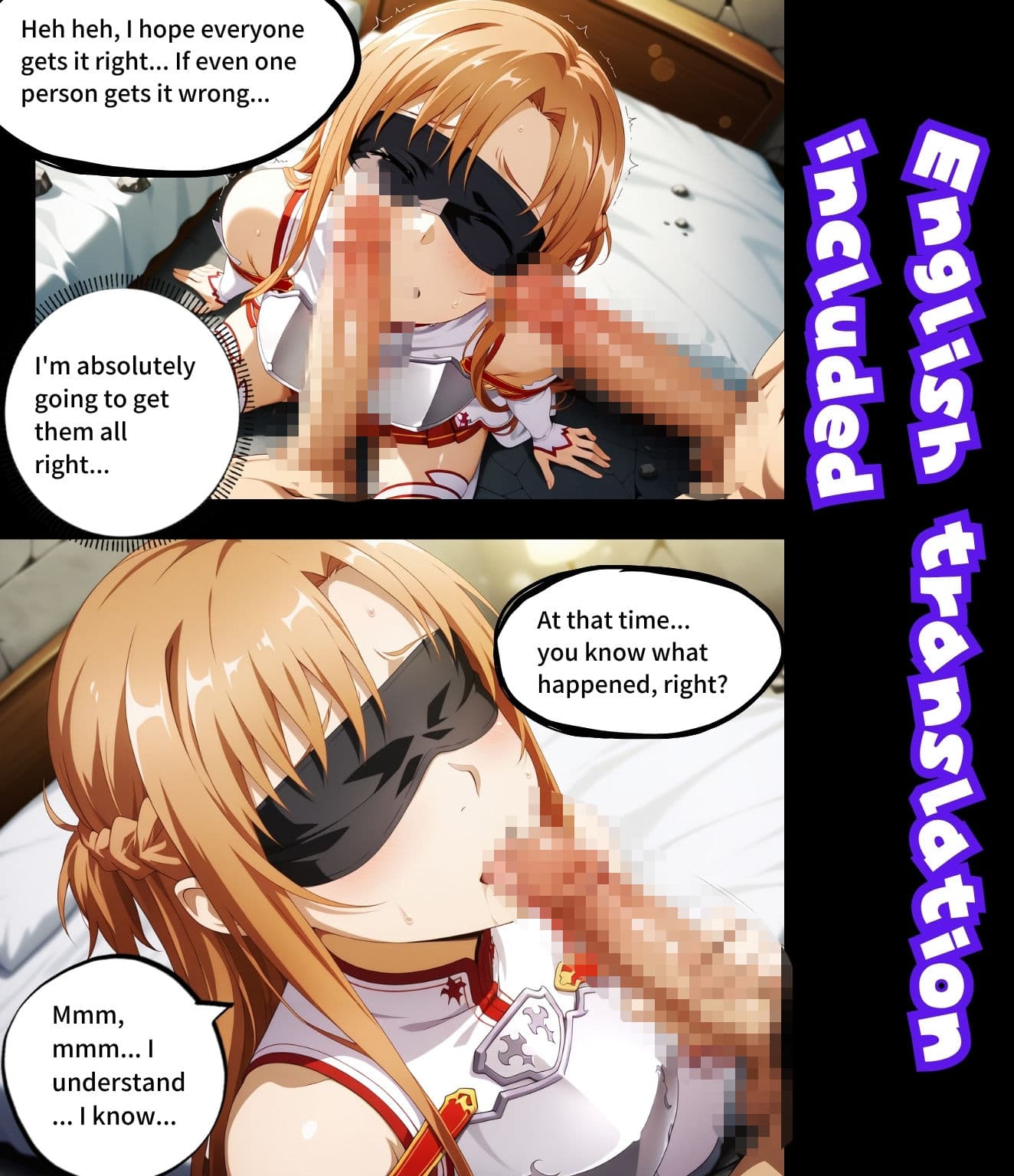 ア〇ナ 2ストーリー 目隠し『〇〇当てゲーム』+ボランティアの裏側『オモチャになった私』 As〇na : 2 Stories Blindfolded ’Guessing Game’+Behind the Scenes of Volunteering ’Becoming Their Plaything’ サンプル9