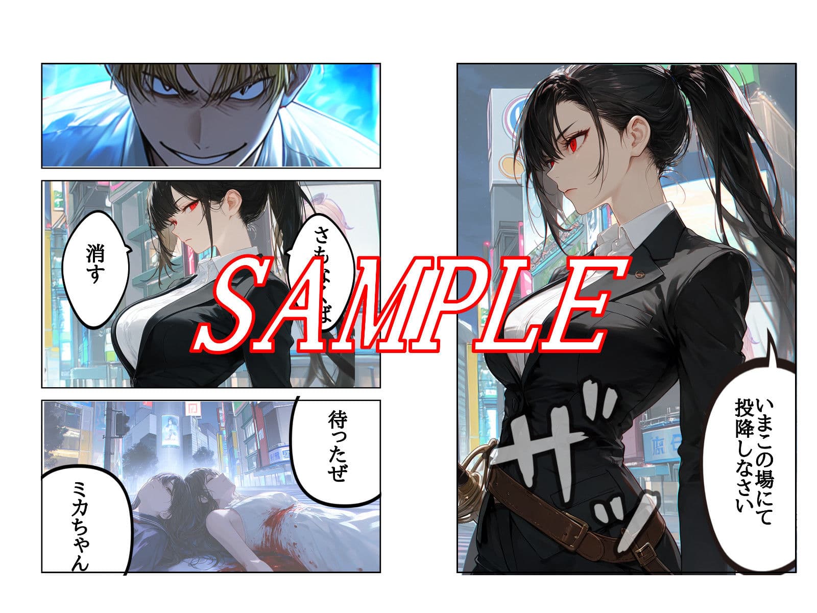 神門ミカの敗北 サンプル2