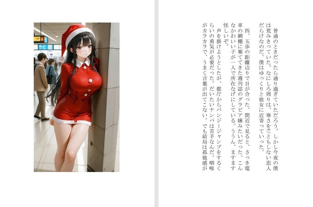 【本格短編官能小説】緊縛サンタはおいや? サンプル2