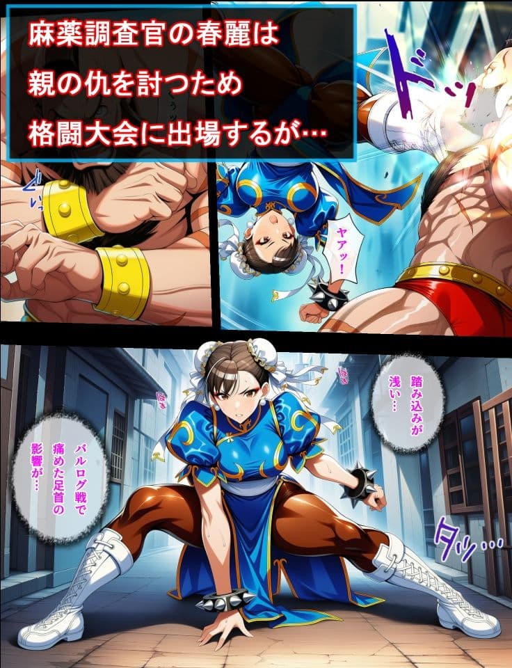 麻薬調査官 敗北 洗脳&悪堕ち 前編 サンプル1
