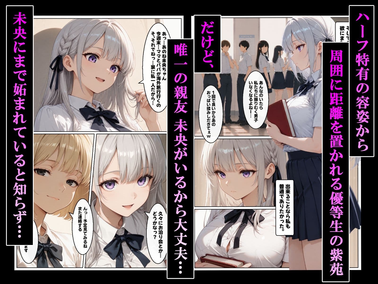 信じていた親友に裏切られマゾ奴●堕ちする話 サンプル1