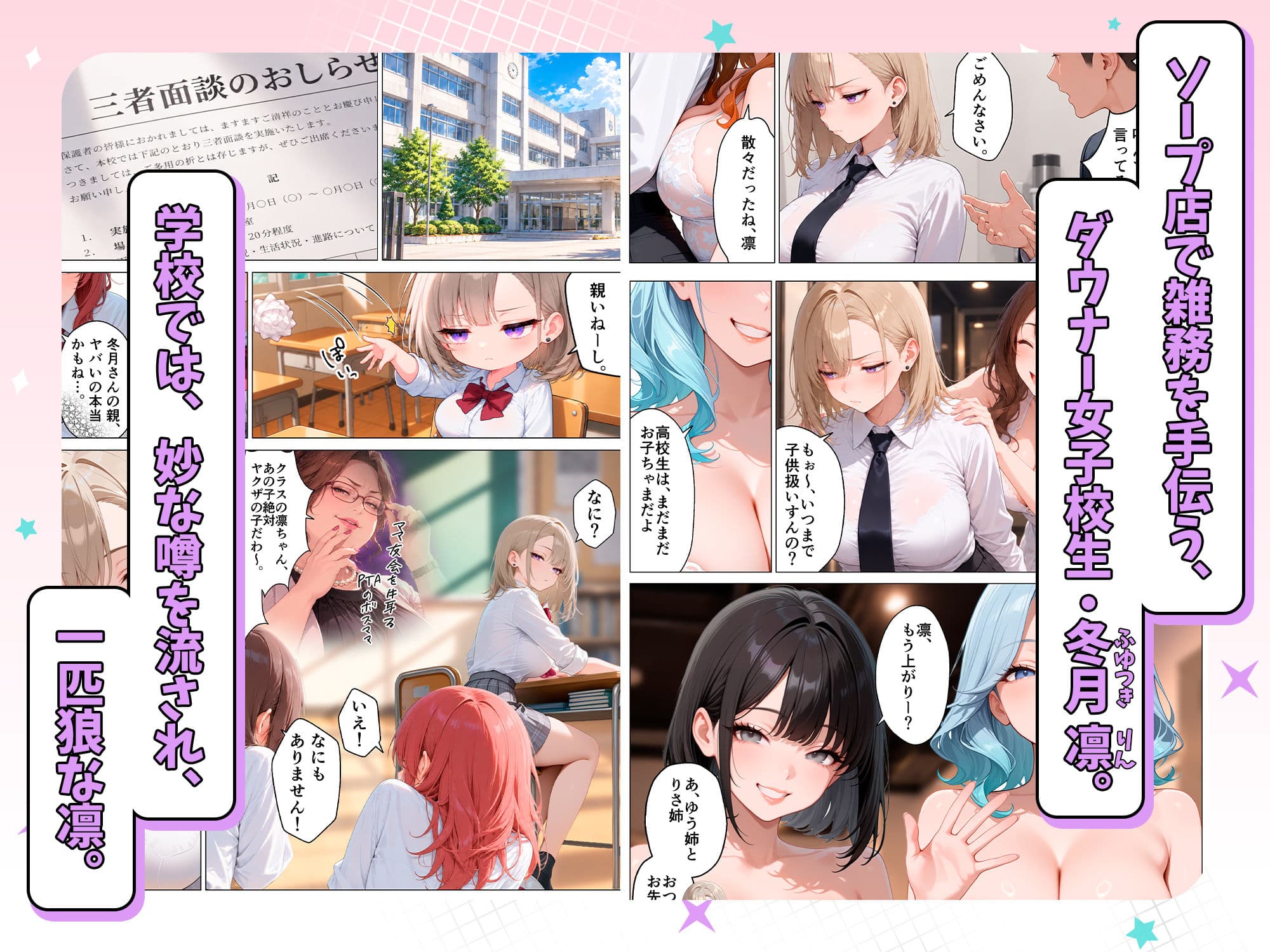 ソープで働くダウナーギャルとの本気交尾が止まらない サンプル1