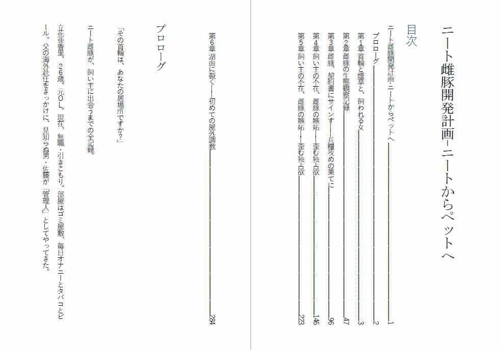 ニート雌豚開発計画-ニートからペットへ サンプル2