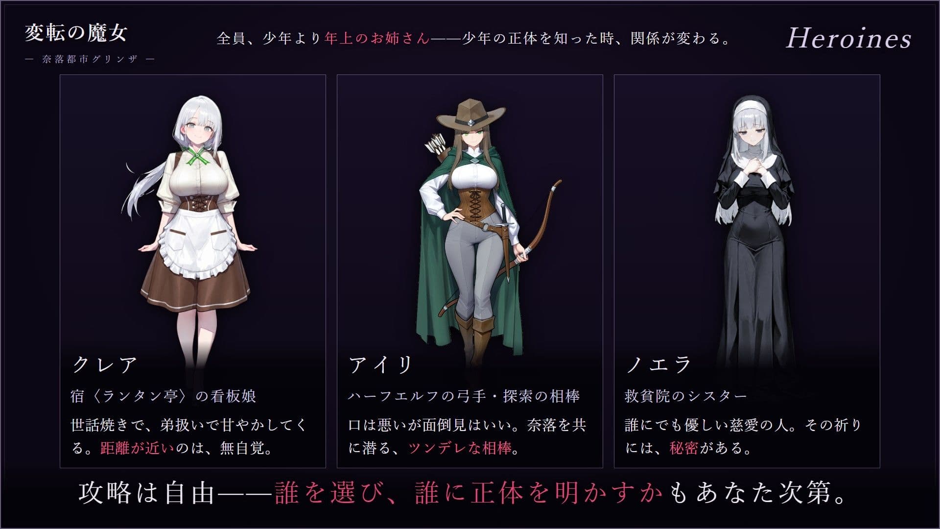 変転の魔女 ー奈落都市グリンザー サンプル2