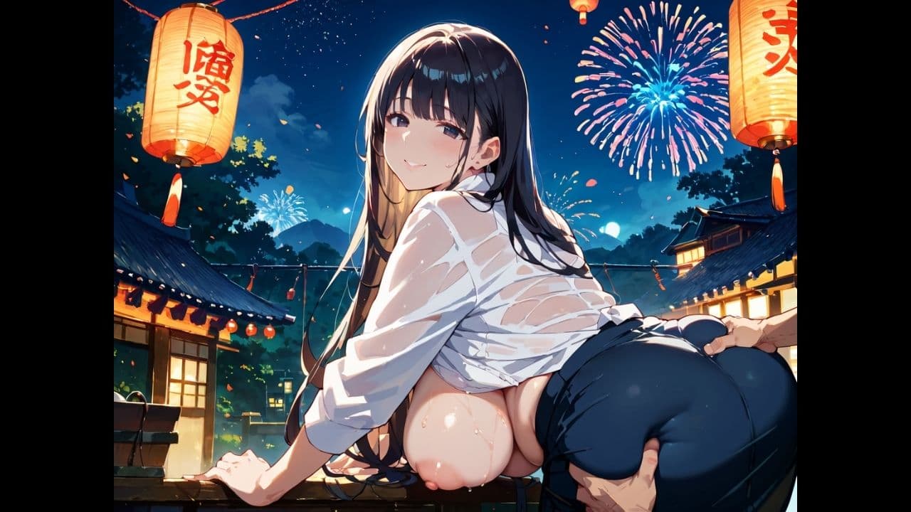 爆乳女上司。〜仕事帰りの花火大会〜【大ボリュームCG40枚】 サンプル1
