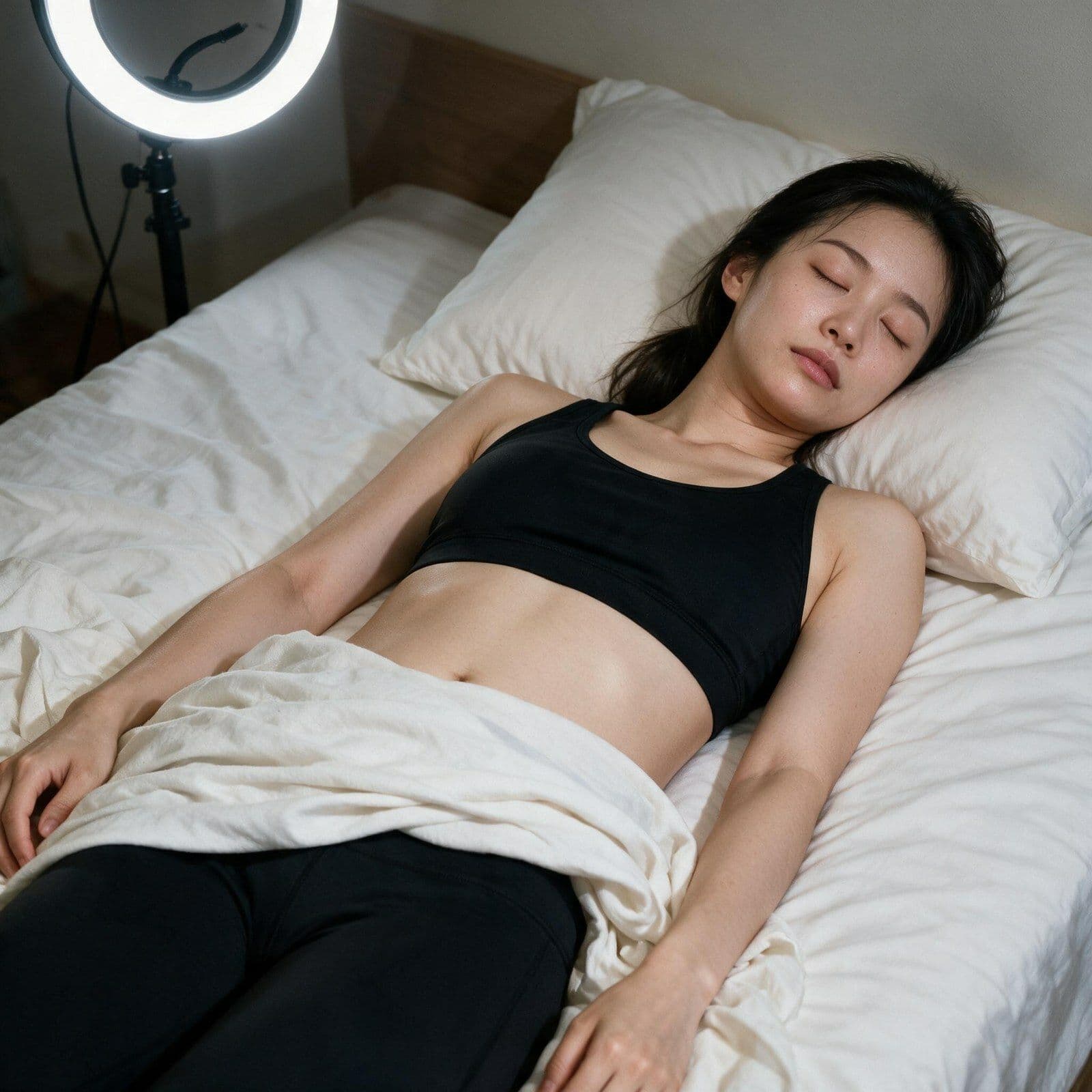 〔実写級〕ジムの記録映像を抜いた 汗だくの彼女(26)の更衣室/記録28本 サンプル3