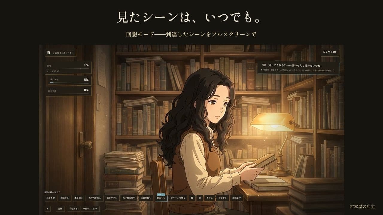 値のつかない本を捨てられない古本屋の奥さん〜買い取り査定の一時間、奥の椅子で〜 サンプル8