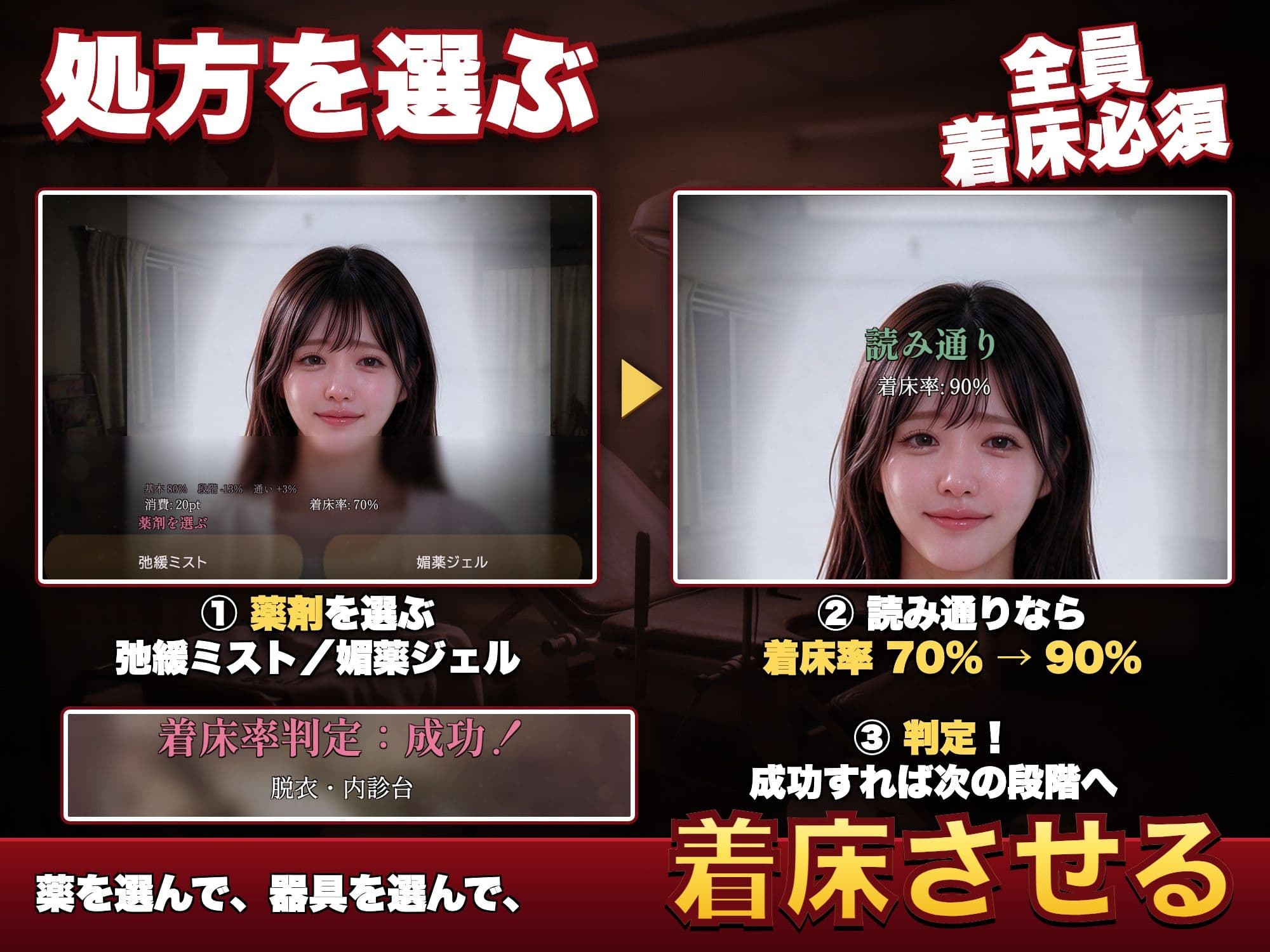 着床100%産婦人科治療院 極濃ザーメンで着床必須の生中孕ませ サンプル2