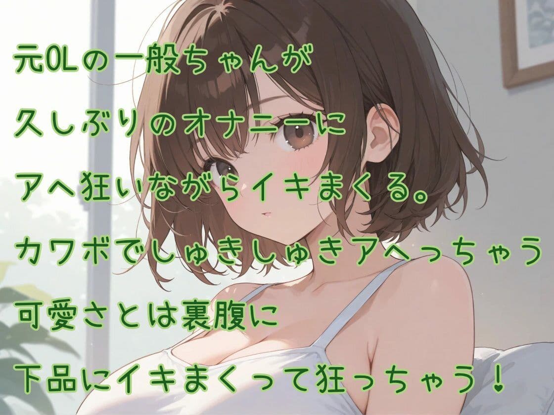 【はじめてのじつえん】カワボの元OLのイキ過ぎアヘ狂いオナニー サンプル1