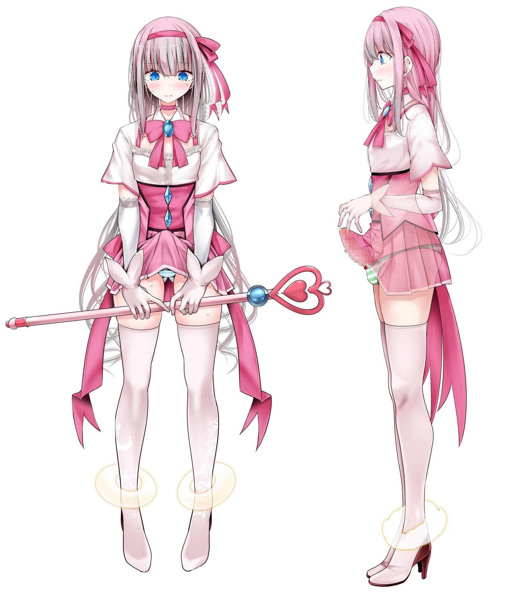 ノーハンド射精☆魔法少女 〜原罪としての叛逆、それがメスイキ〜 男女両用 サンプル1