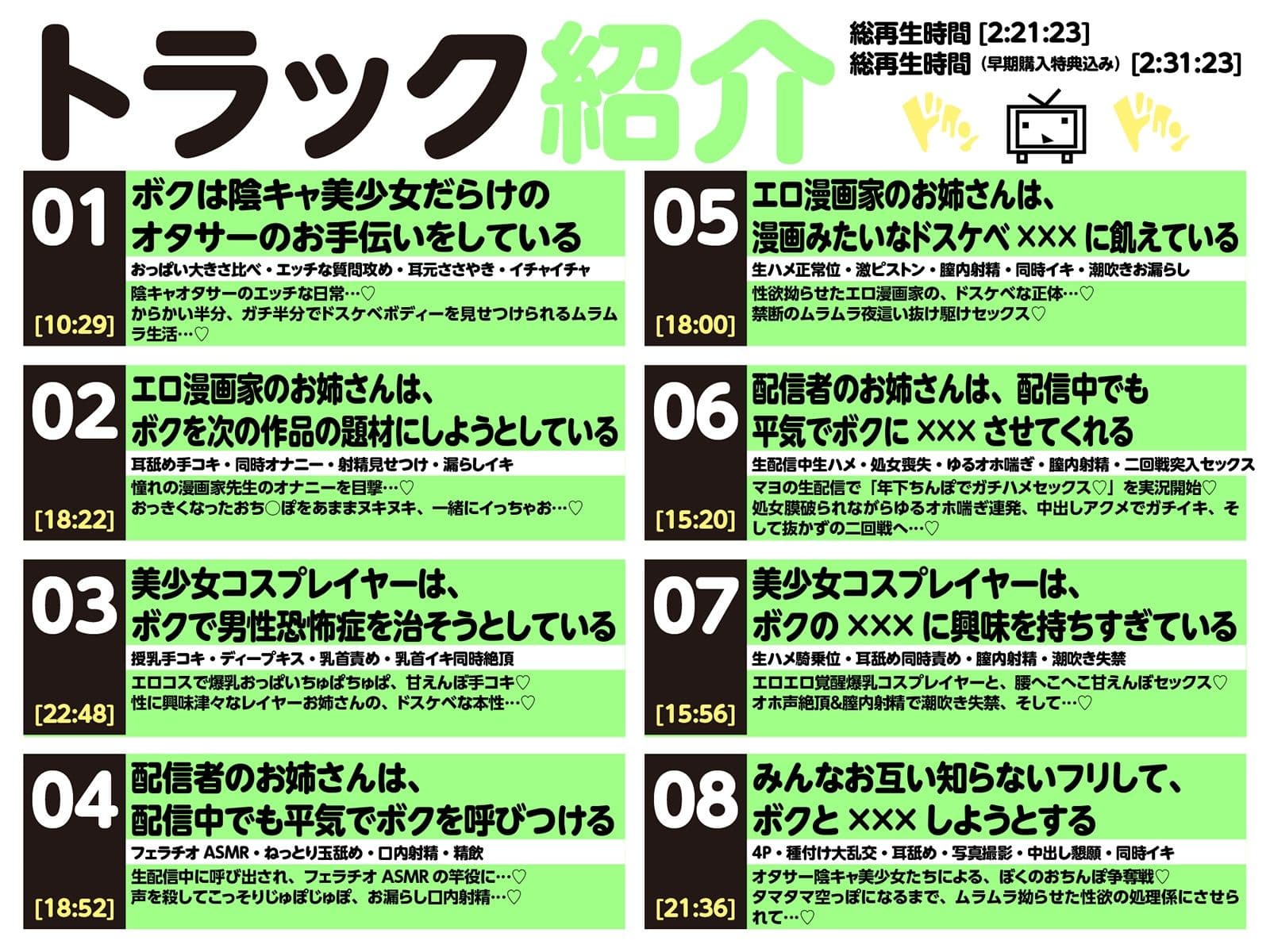 【LIVE2D動画付き】オタサーのショタ〜変態陰キャお姉さんだらけのドスケベオタサーで毎日あまあま(はーと)セックスアシスタント性活〜【陰キャダウナー×おねショタ】 サンプル8