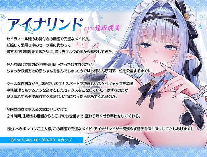 JKエルフの異世界ご奉仕〜事務的性処理メイドの完璧で瀟洒な一日〜 サンプル1